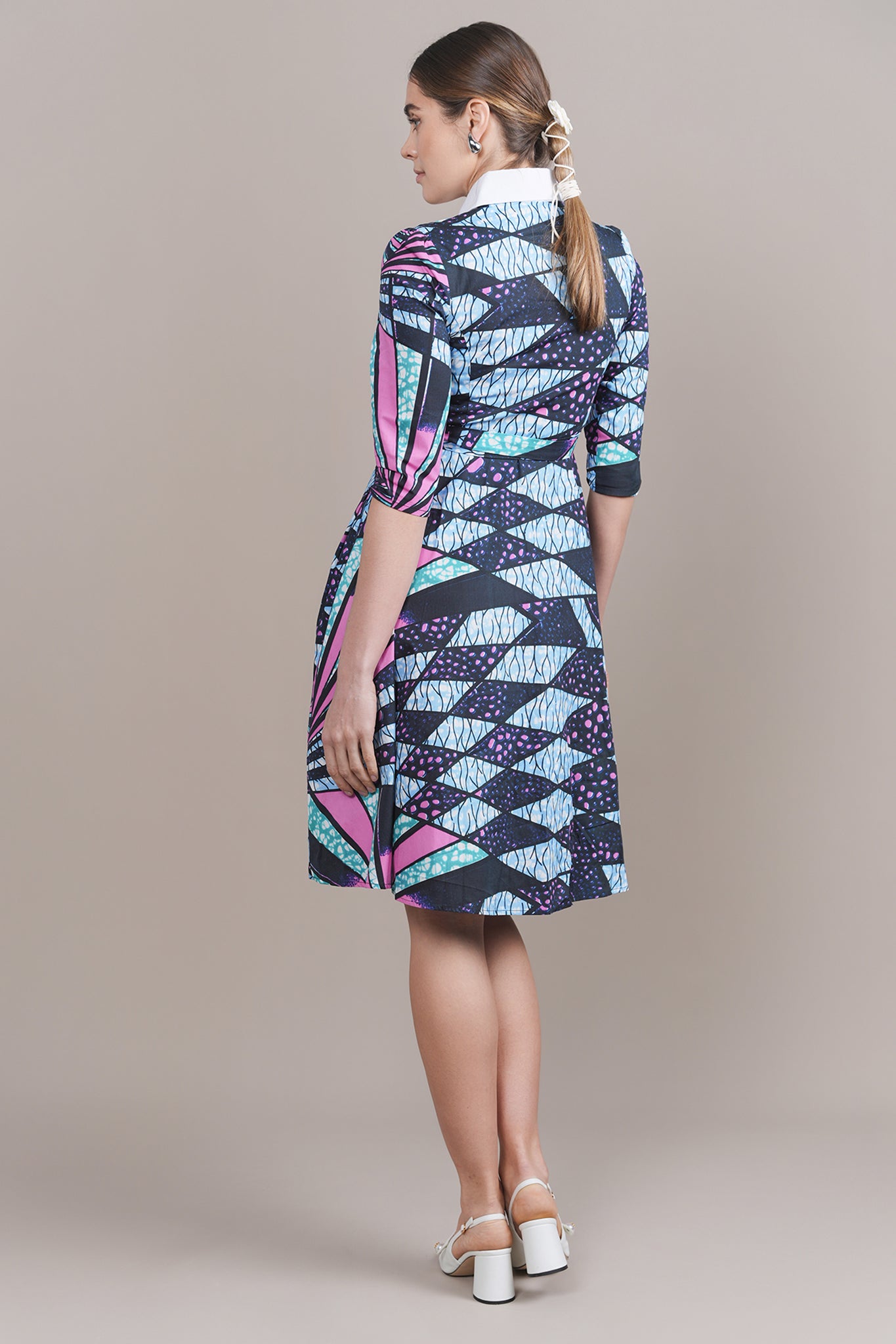 Blair Dress in Geometric