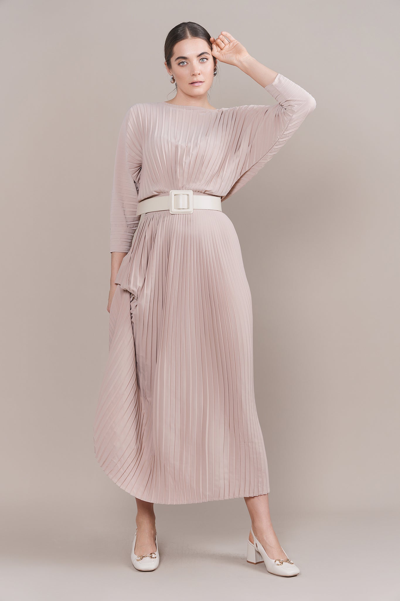 Zarah Dress in Apricot