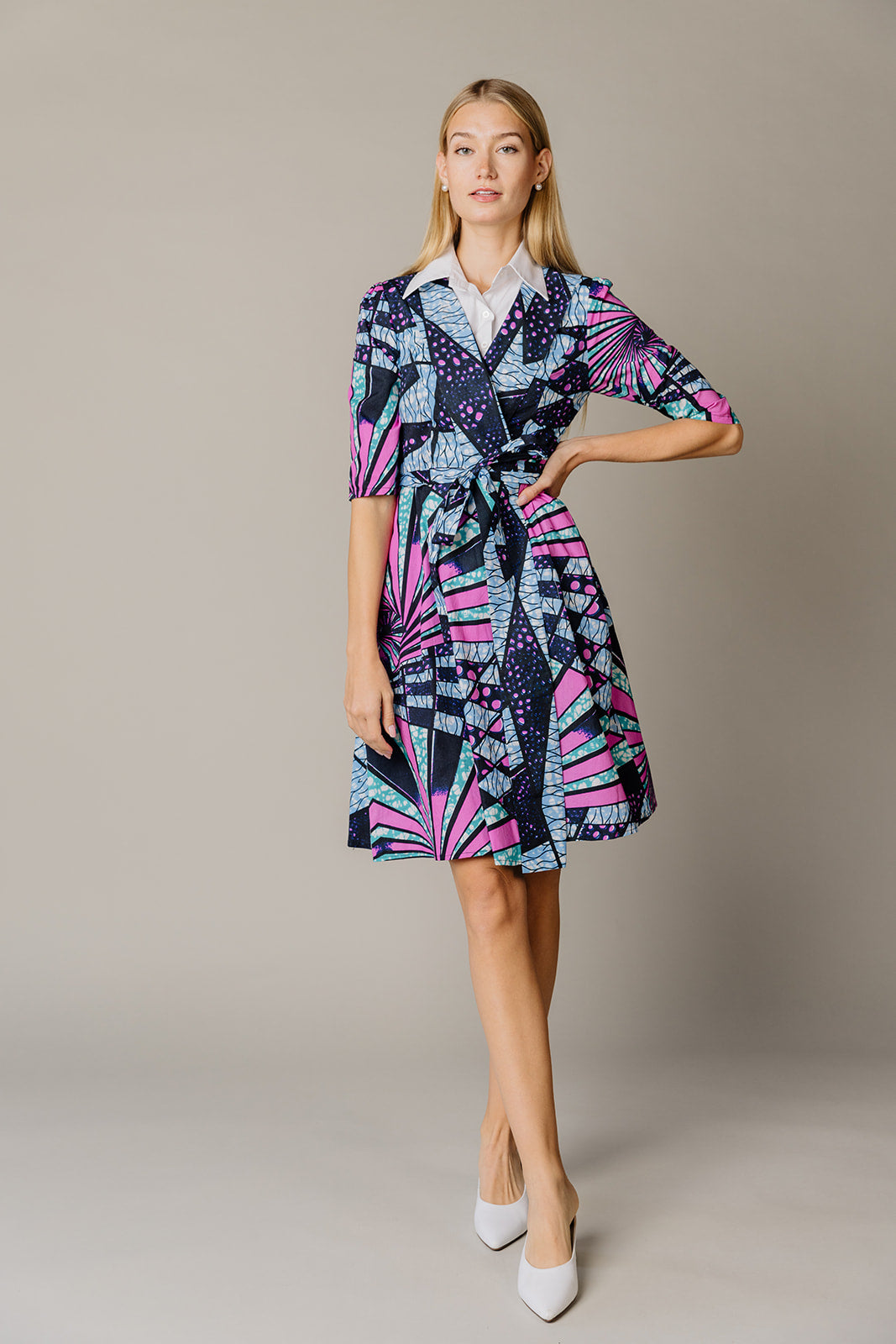 Blair Dress in Geometric