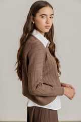 Atrio Sweater in Truffle