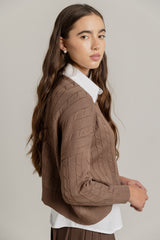 Atrio Sweater in Truffle