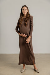 Perilla Dress in Praline