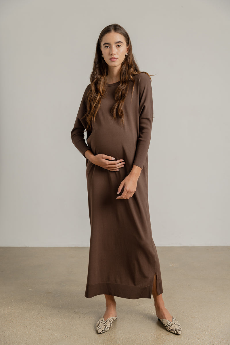 Perilla Dress in Praline