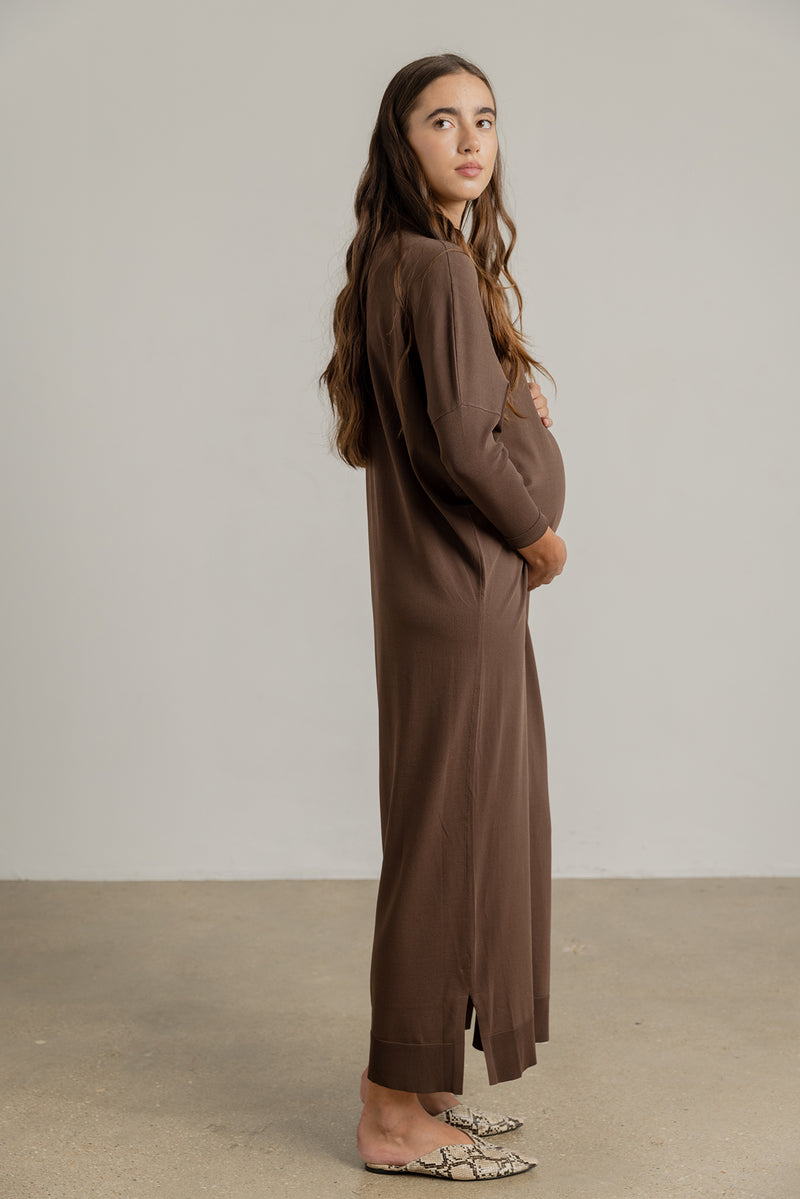 Perilla Dress in Praline