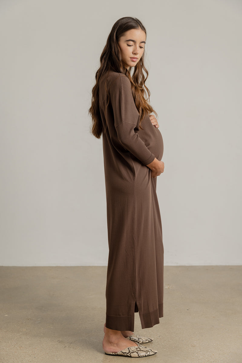 Perilla Dress in Praline