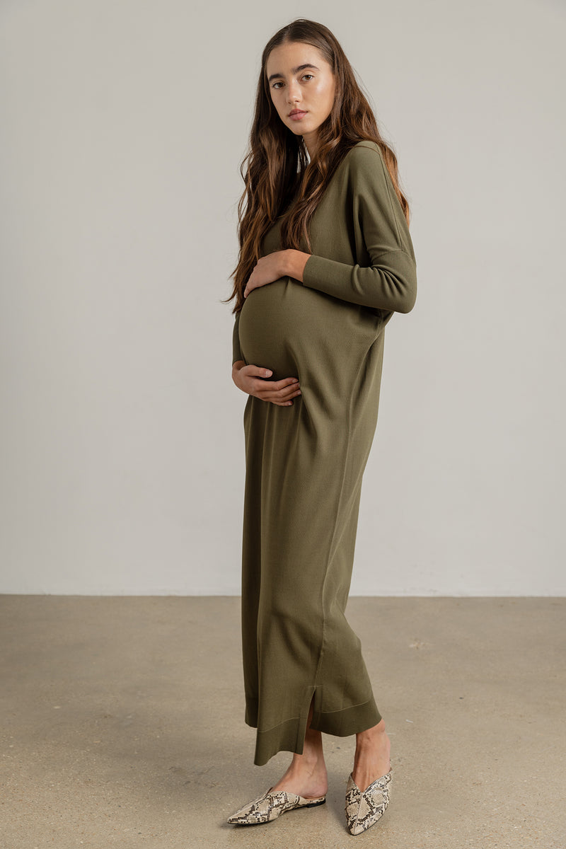 Perilla Dress in Basil
