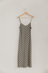 Demera Dress in Houndstooth