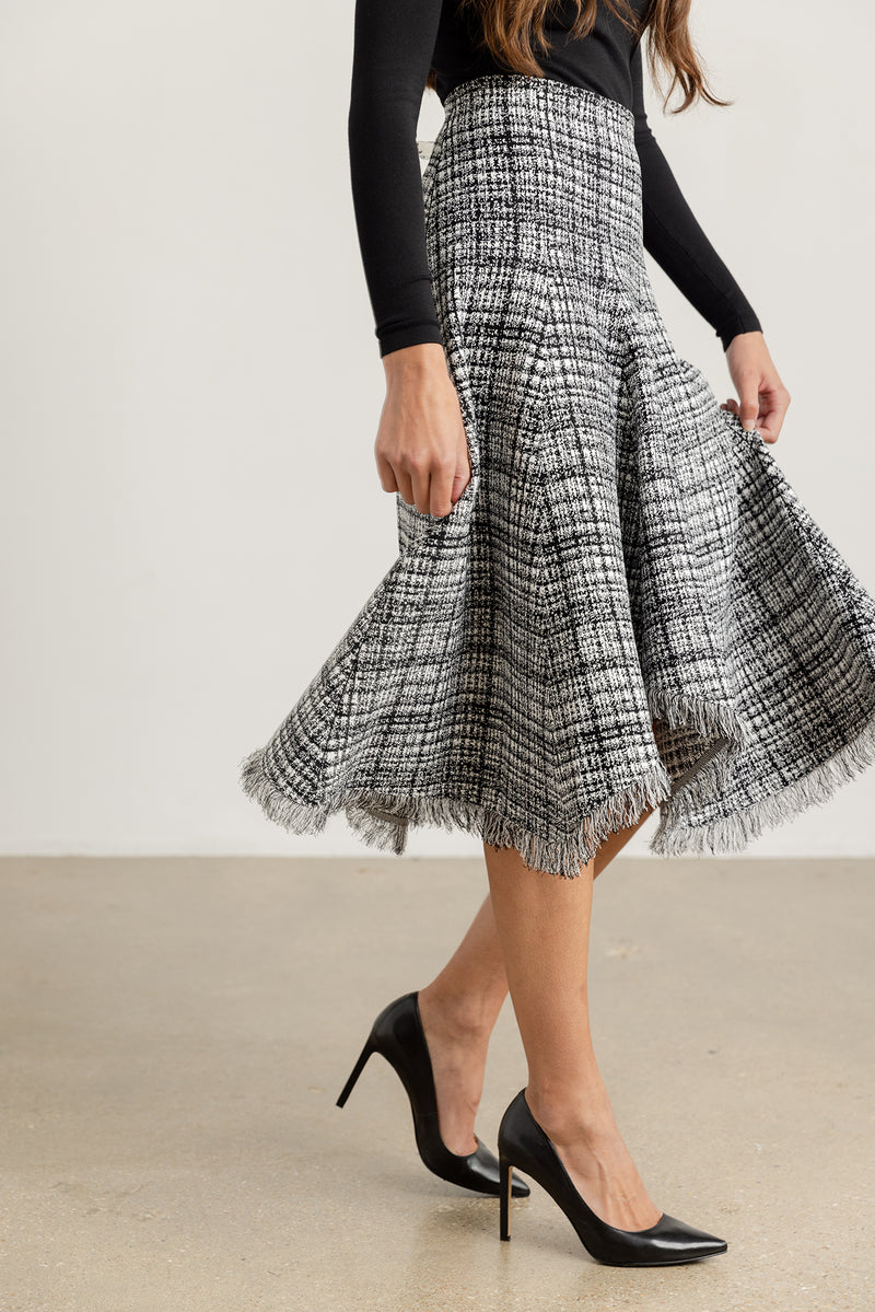 Vista Skirt in Tweed