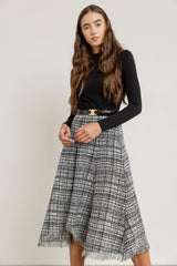 Vista Skirt in Tweed