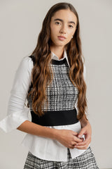 Lera Top in Tweed
