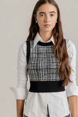 Lera Top in Tweed
