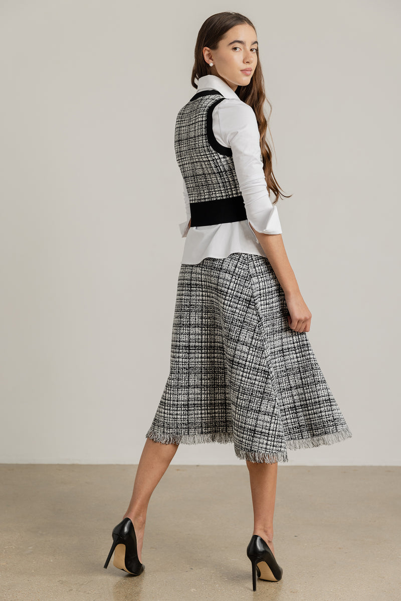 Lera Top in Tweed