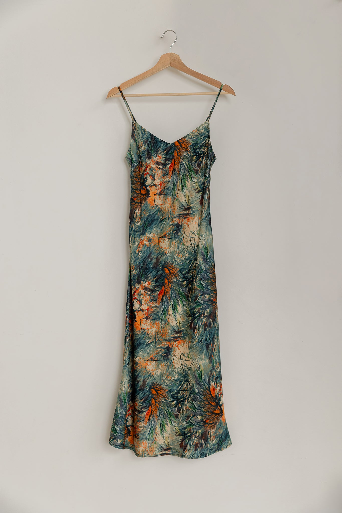Demera Dress in Forest Print