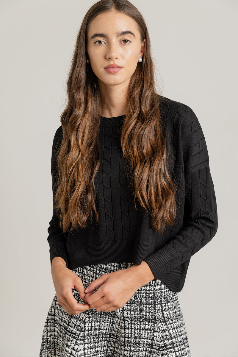 Atrio Sweater in Black