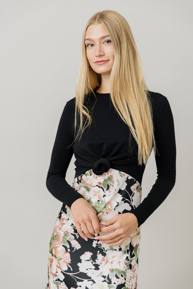 Demera Dress in Fall Bloom