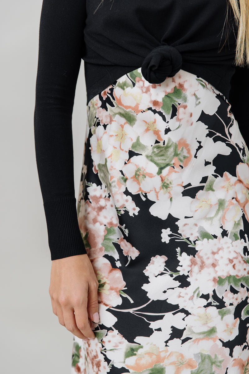 Demera Dress in Fall Bloom