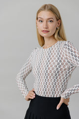 Zaranda Top in Lattice Logo