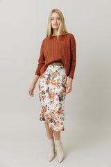 Demera Dress in Autumn Floral