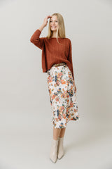 Demera Dress in Autumn Floral