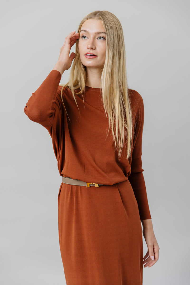 Perilla Dress in Spice
