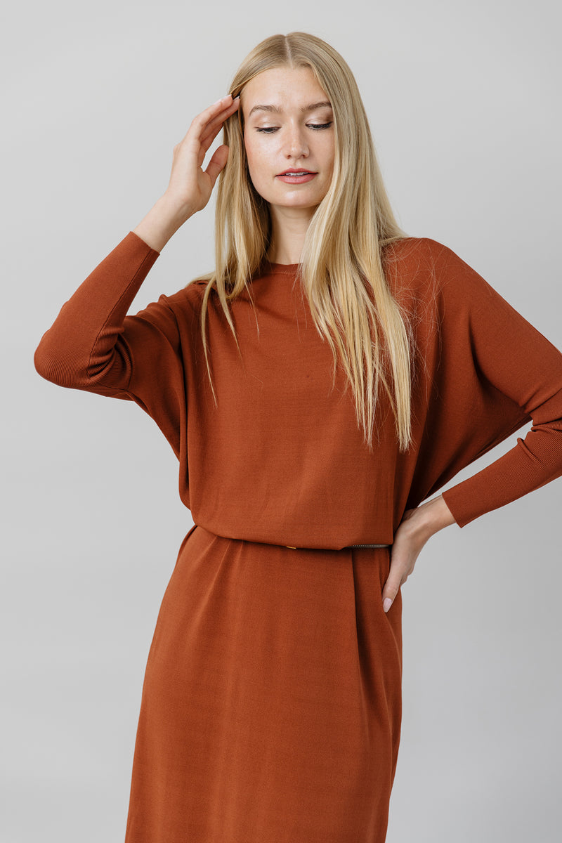 Perilla Dress in Spice