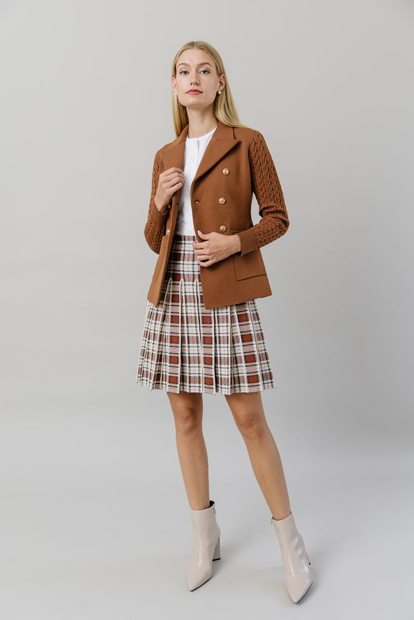 Terra Blazer in Caramel