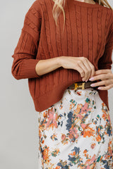 Demera Dress in Autumn Floral