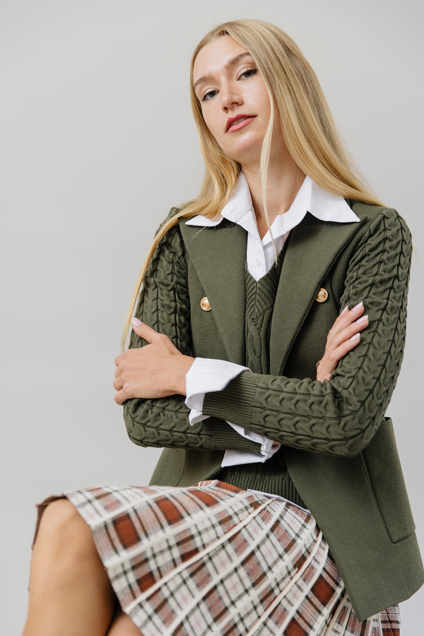 Terra Blazer in Basil