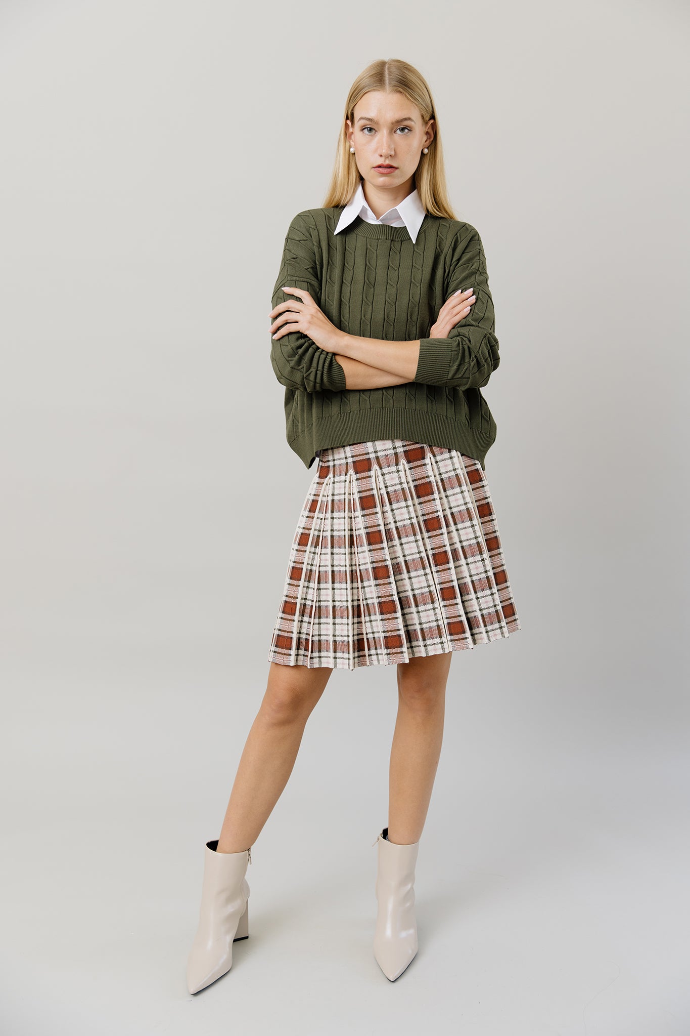 Atrio Sweater in Basil