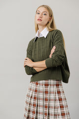 Atrio Sweater in Basil