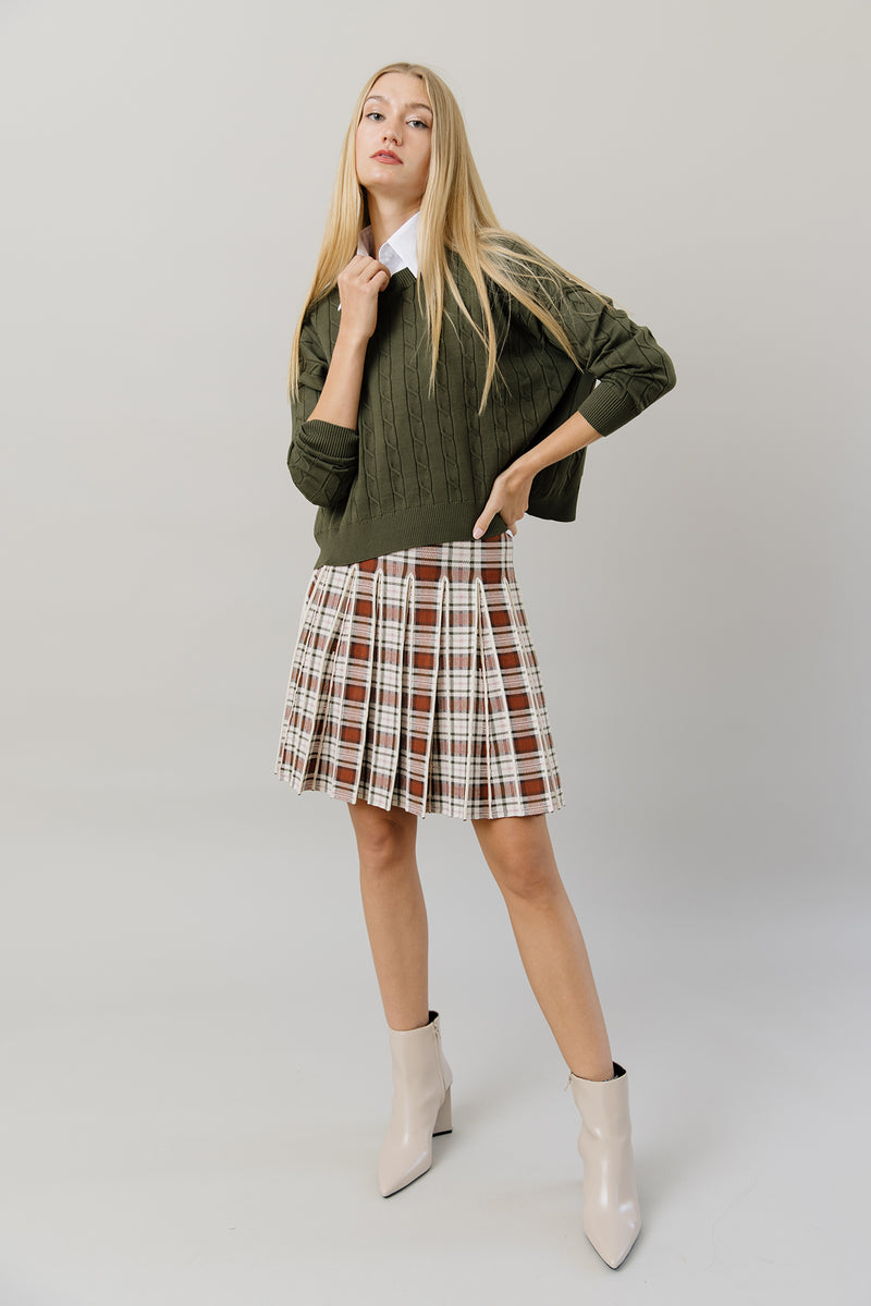 Atrio Sweater in Basil