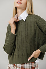 Atrio Sweater in Basil