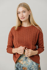 Atrio Sweater in Spice