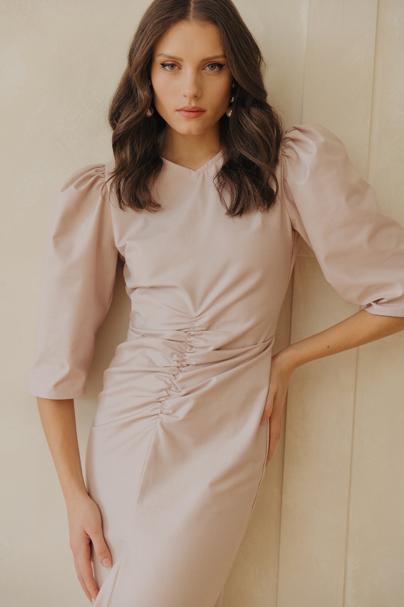 Allen Dress in Rose