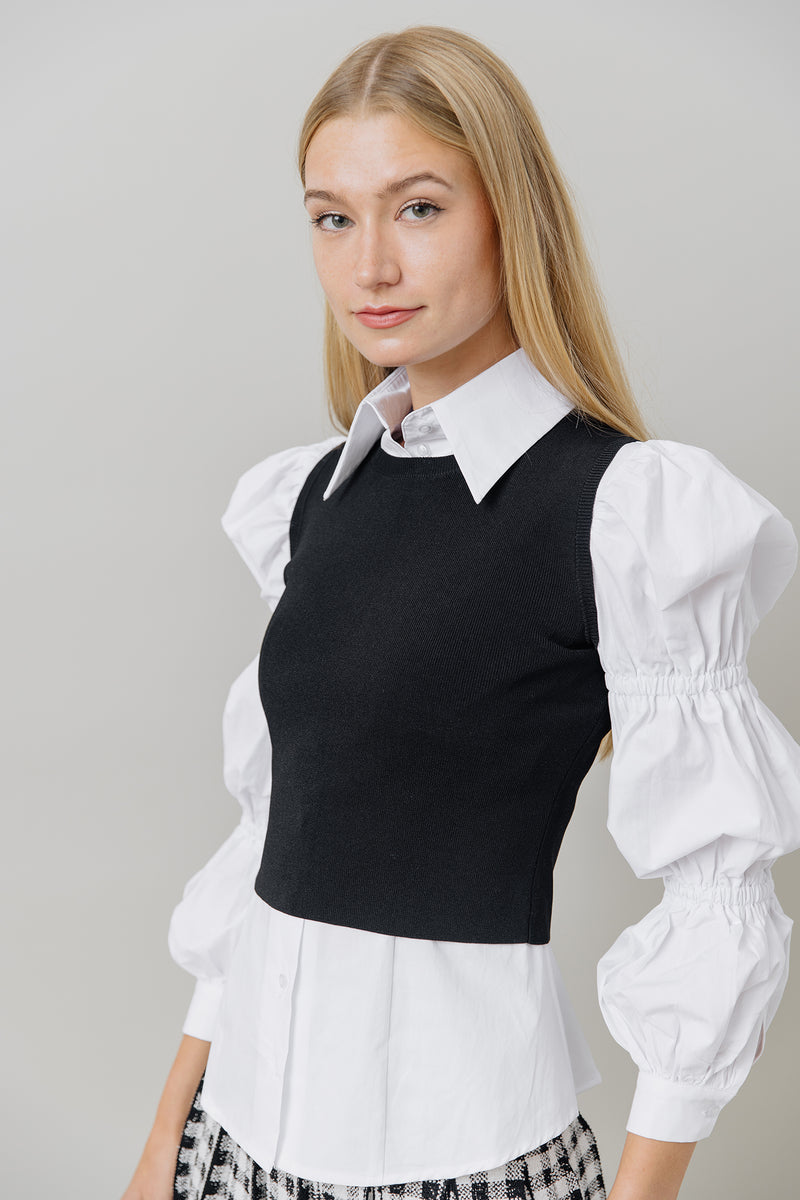 Castell Vest in Black