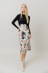 Demera Dress in Fall Bloom