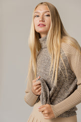 Caelis Sweater in Latte