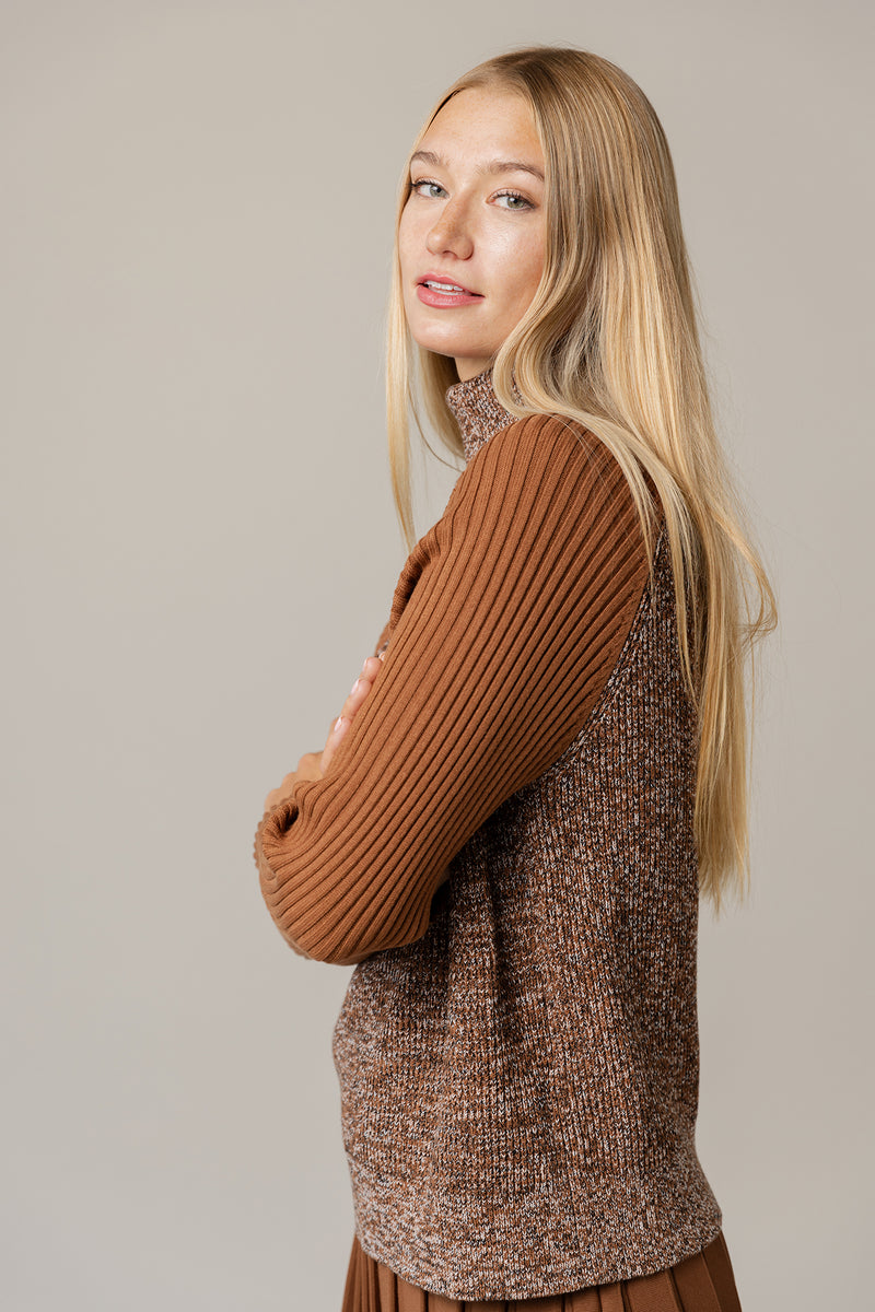 Caelis Sweater in Caramel