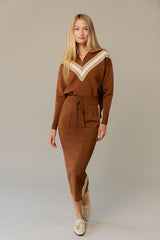 Cira Skirt in Caramel