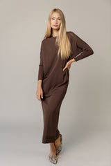 Perilla Dress in Praline