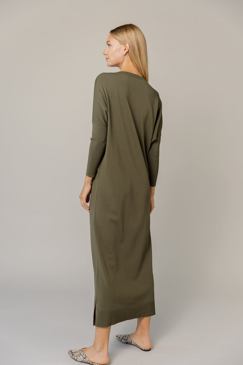 Perilla Dress in Basil