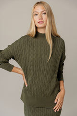 Solana Sweater in Basil