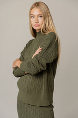 Solana Sweater in Basil