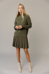 Solana Sweater in Basil