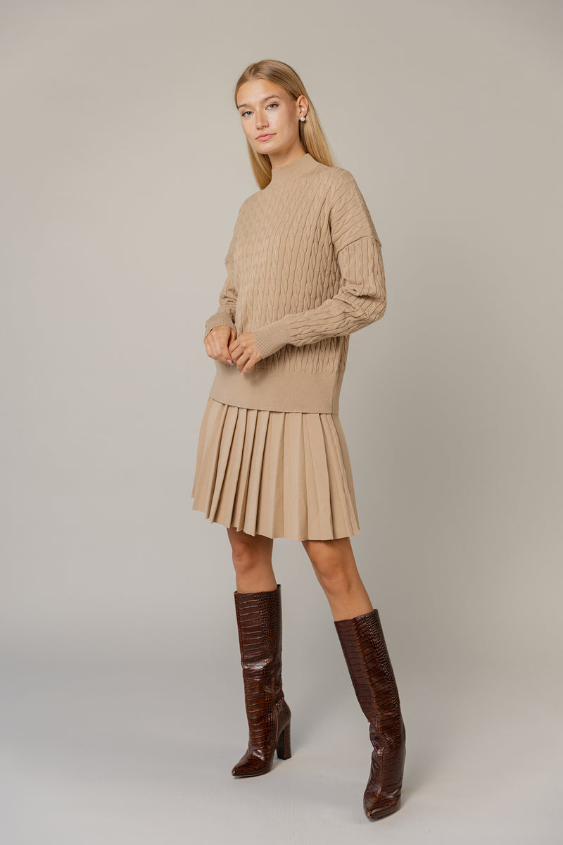 Solana Sweater in Latte