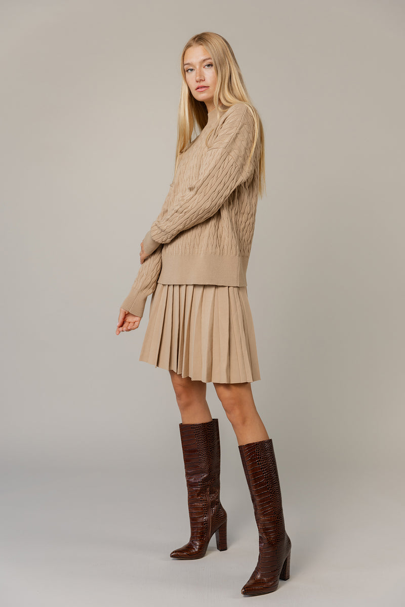 Solana Sweater in Latte