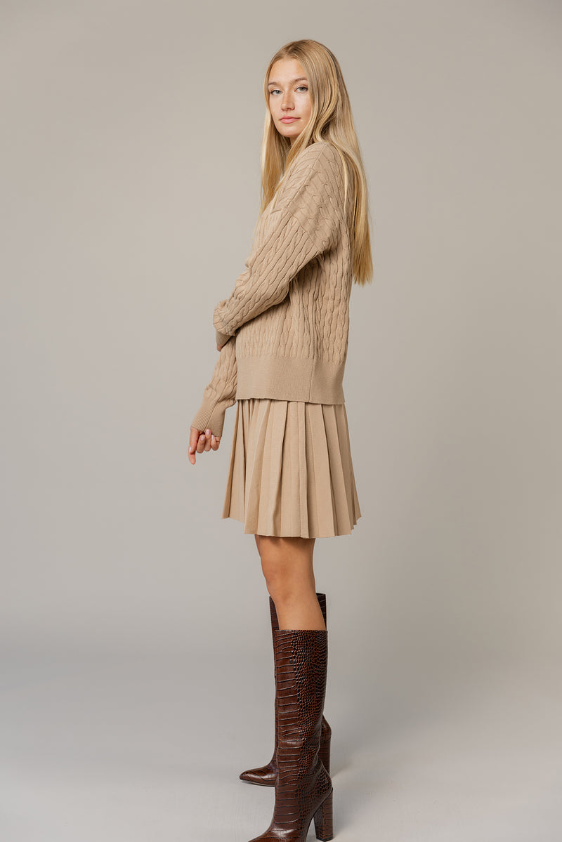 Solana Sweater in Latte