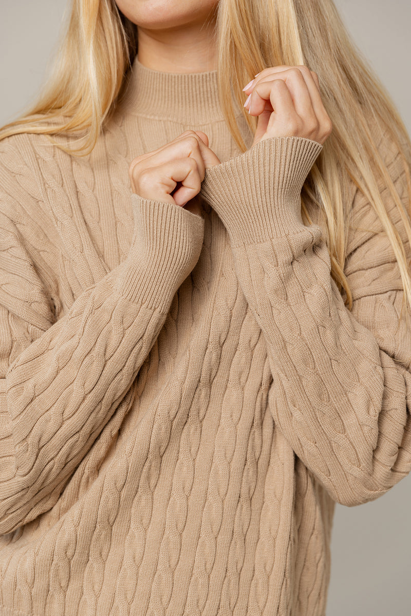 Solana Sweater in Latte