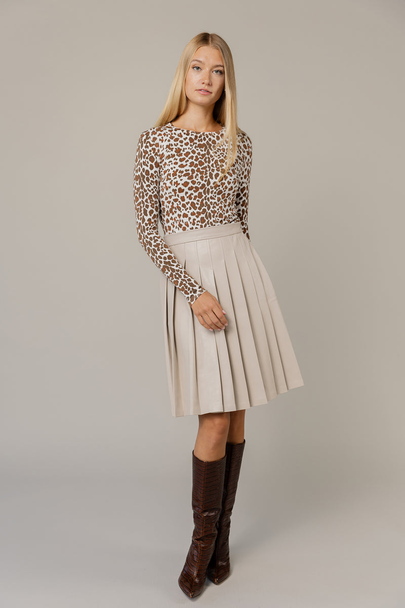 Tribeca Skirt in Tapioca