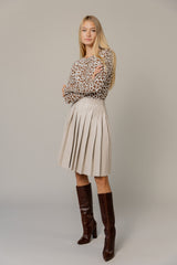 Tribeca Skirt in Tapioca